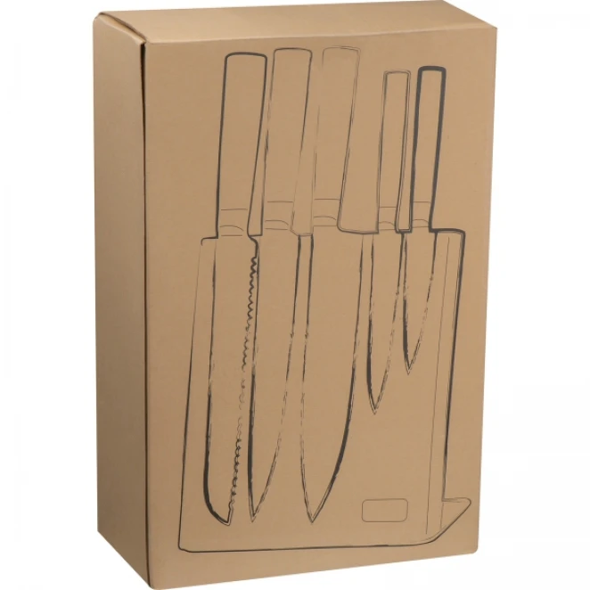 Zestaw noży kuchennych z nadrukiem logo Zdjęcie 4