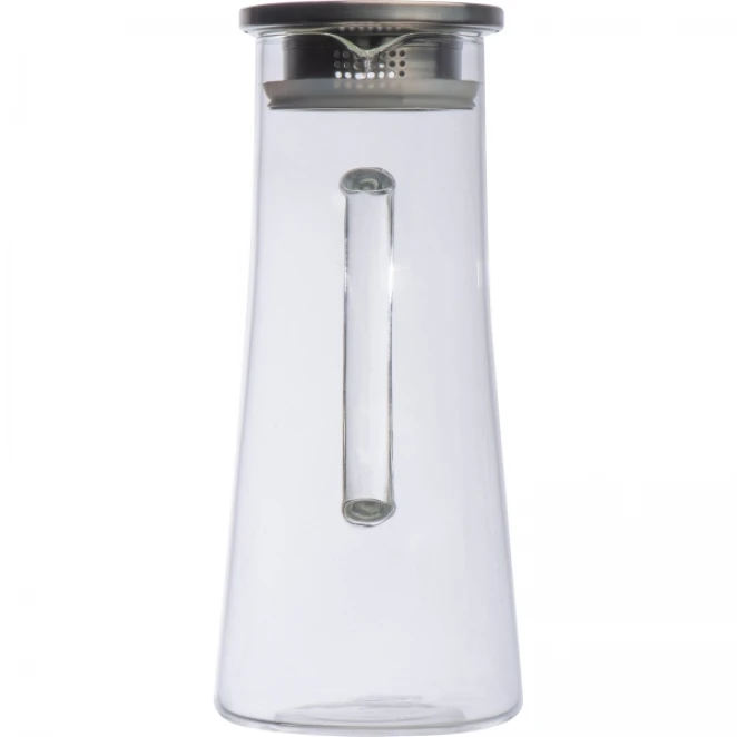 Dzbanek szklany z sitkiem 1350 ml do drukowania logo Zdjęcie 8