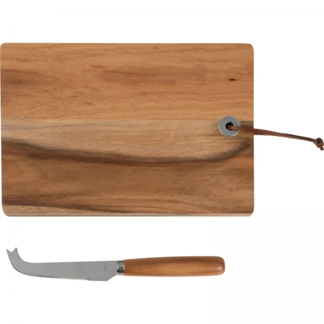 Deska do serów z nożem z naniesieniem logo Zdjęcie 4