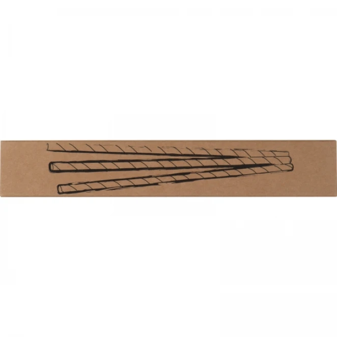 Słomki do napojów tekturowe 10 szt. z naniesieniem logo Zdjęcie 5