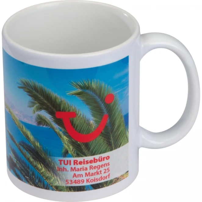 Kubek ceramiczny do sublimacji 300 ml do nałożenia logo Zdjęcie 6