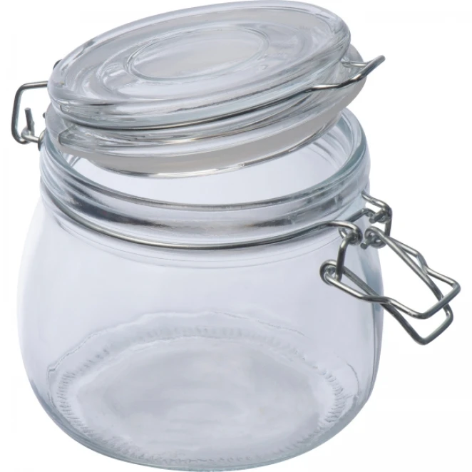 Słoik szklany 400 ml z logo firmy Zdjęcie 4