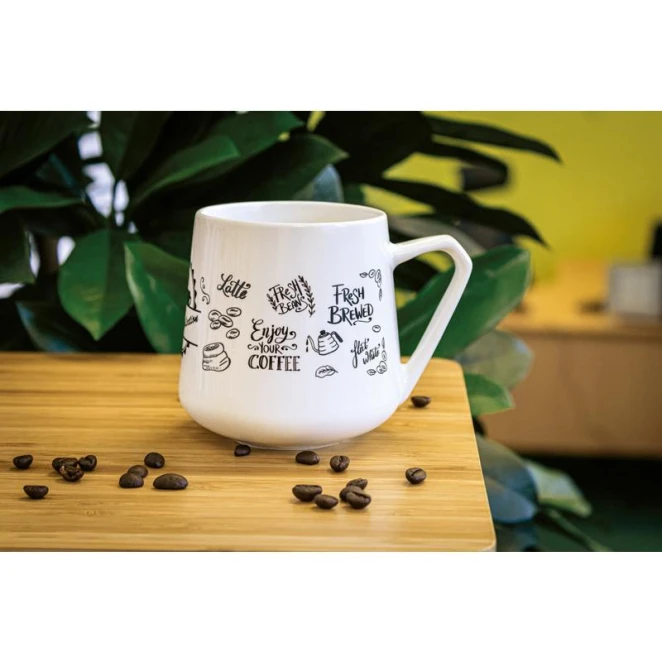 Kubek porcelanowy 300 ml z logo firmy Zdjęcie 9