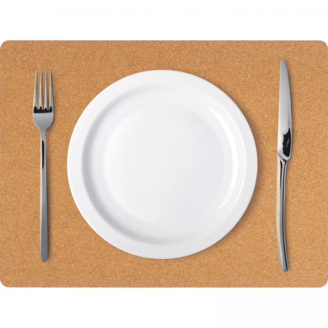 Podkładka stołowa korkowa z logo Zdjęcie 4