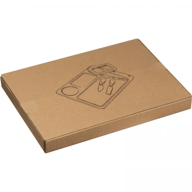 Deska do serów z nożami z logo Zdjęcie 4