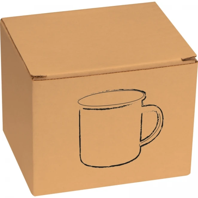 Kubek emaliowany do sublimacji 300 ml do drukowania logo Zdjęcie 3