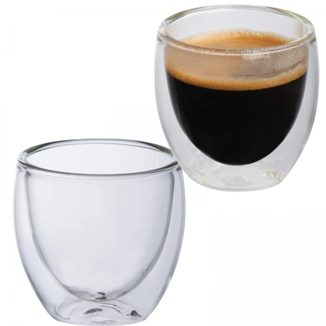 Szklanki do espresso 80 ml 2 szt. z logo firmy Zdjęcie 2