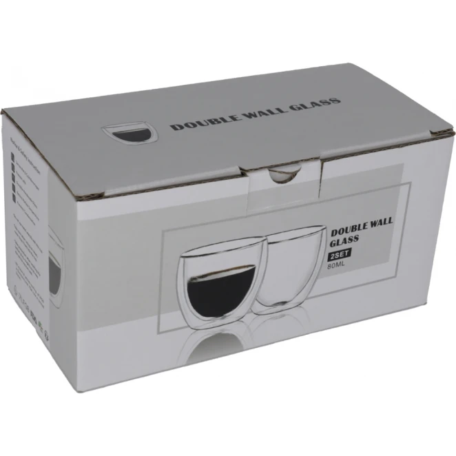 Szklanki do espresso 80 ml 2 szt. z logo firmy Zdjęcie 5