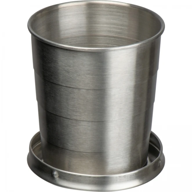 Kubek stalowy składany 250 ml do naniesienia logo Zdjęcie 5