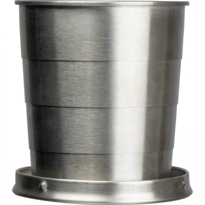 Kubek stalowy składany 250 ml do naniesienia logo Zdjęcie 6