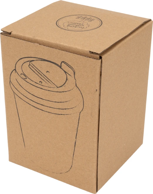 Kubek termiczny 350 ml z powłoką z recyklingu metody z logo do naniesienia logo Zdjęcie 9