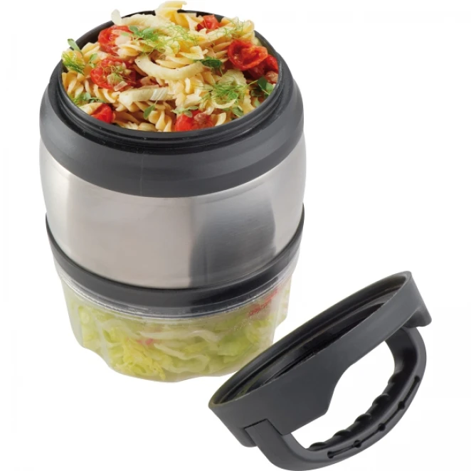 Lunch box 600 ml i 320 ml z logo firmy Zdjęcie 2