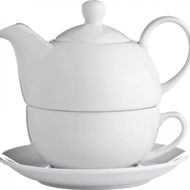 Zestaw czajnik 400 ml i filiżanka 200 ml z logo firmy Zdjęcie 3