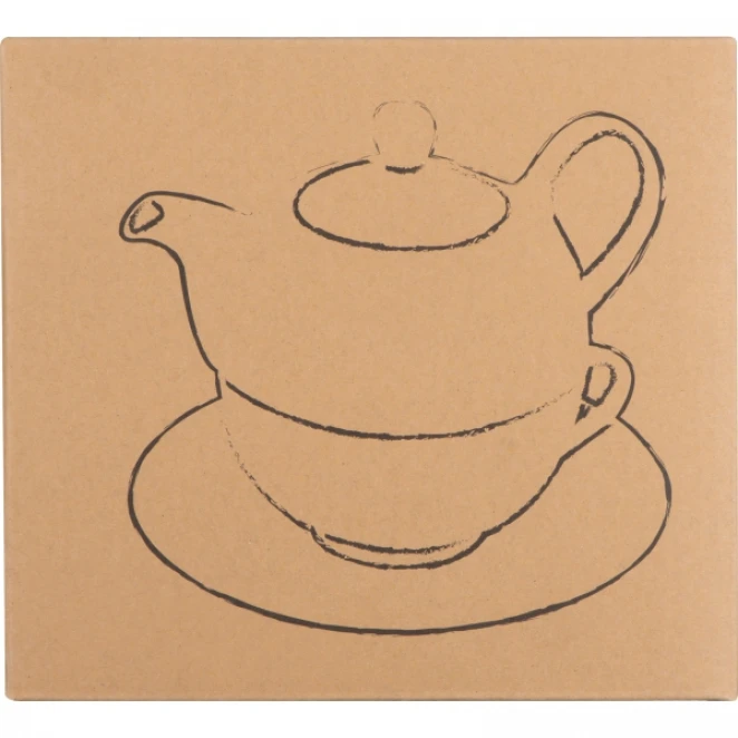 Zestaw czajnik 400 ml i filiżanka 200 ml z logo firmy Zdjęcie 6