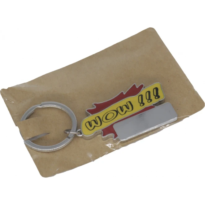 Brelok metalowy CrisMa WOW z nadrukiem logo Zdjęcie 5