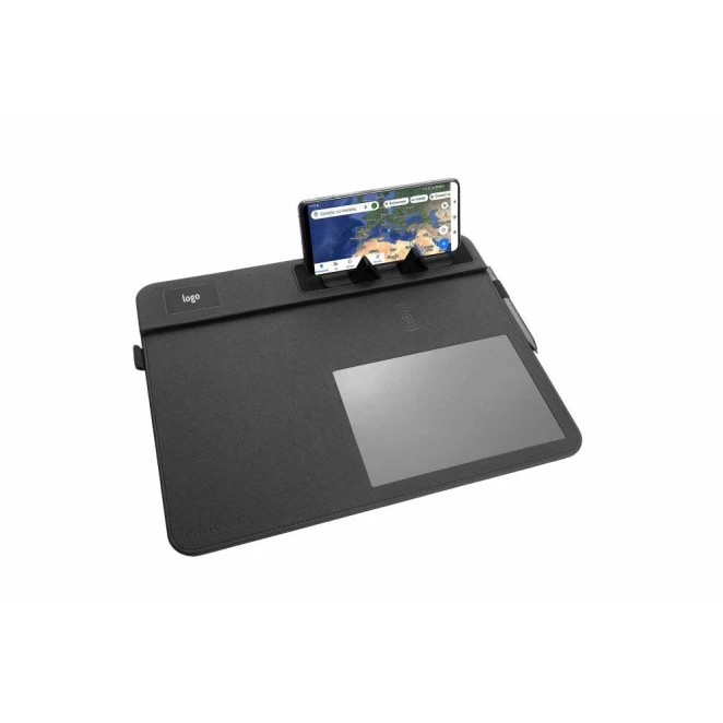 Podkładka pod mysz z ładowarką indukcyjną TAPIS Pierre Cardin z logo firmy Zdjęcie 10