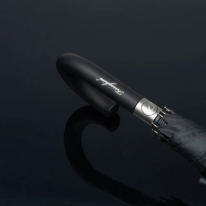 Parasol automatyczny Ferraghini ø105 cm z logo firmy Zdjęcie 4