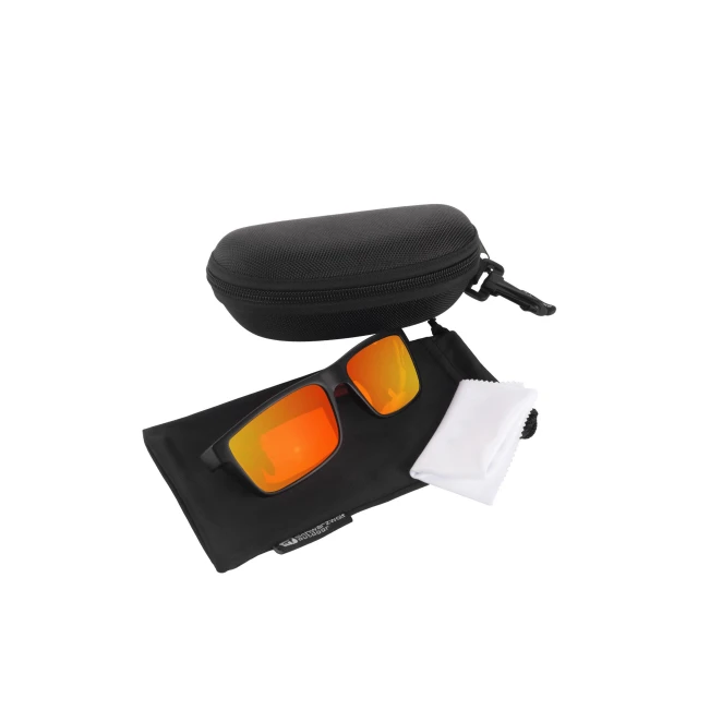 Okulary przeciwsłoneczne-polaryzacyjne UV400 IRAVADI Schwarzwolf z nadrukiem logo Zdjęcie 4