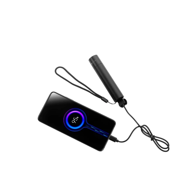 Latarka z możliwością ładowania ZAGROS Schwarzwolf do nałożenia logo Zdjęcie 7