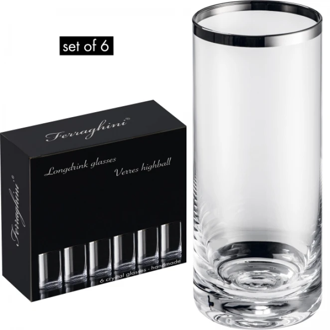 Zestaw szklanek do drinków Ferraghini do nałożenia logo Zdjęcie 3