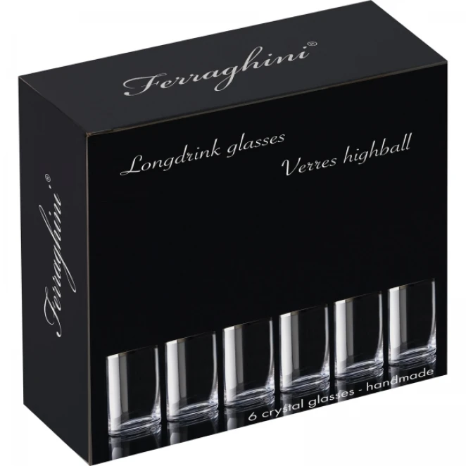 Zestaw szklanek do drinków Ferraghini do nałożenia logo Zdjęcie 5