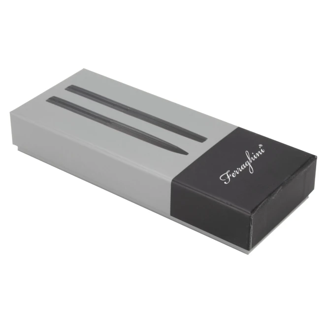 Zestaw piśmienny długopis i pióro kulkowe Ferraghini do drukowania logo Zdjęcie 8