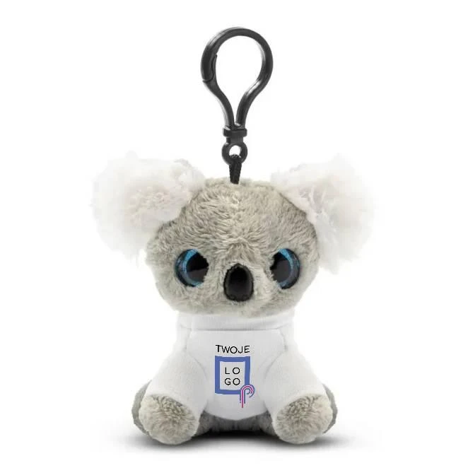 Pluszowy miś koala, zawieszka | Kevin z nadrukiem logo Zdjęcie