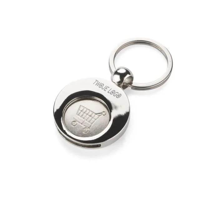 Brelok 2 w 1 SHOPER z nadrukiem logo Zdjęcie