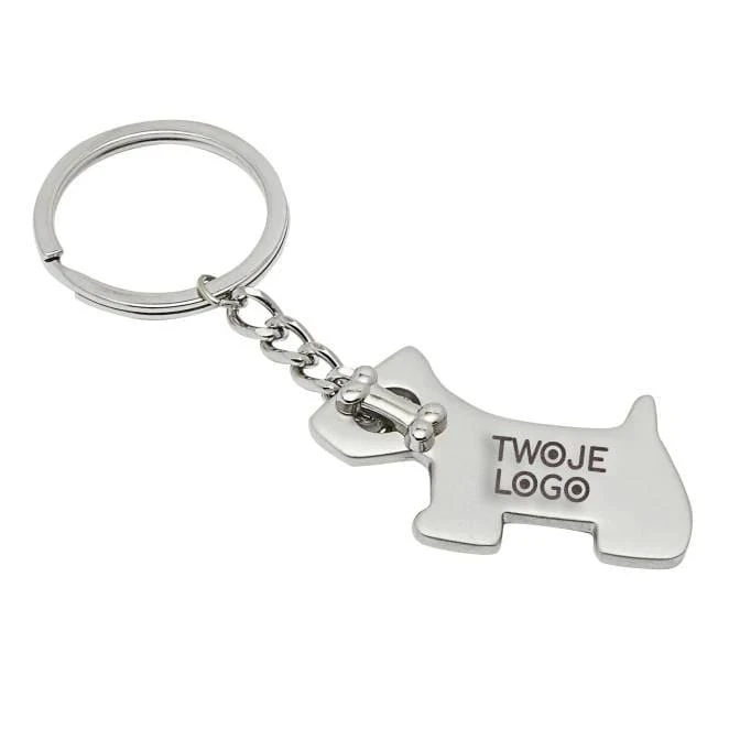 Brelok na klucze DOG z naniesieniem logo Zdjęcie