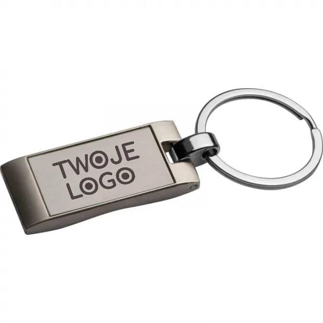 Brelok metalowy do drukowania logo Zdjęcie