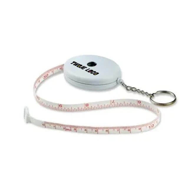 Brelok do kluczy, miara 1,5m do drukowania logo Zdjęcie