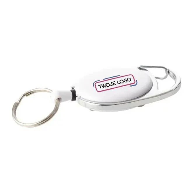 Ski-pass plastik z karabińczykiem z nadrukiem na zamówienie Zdjęcie