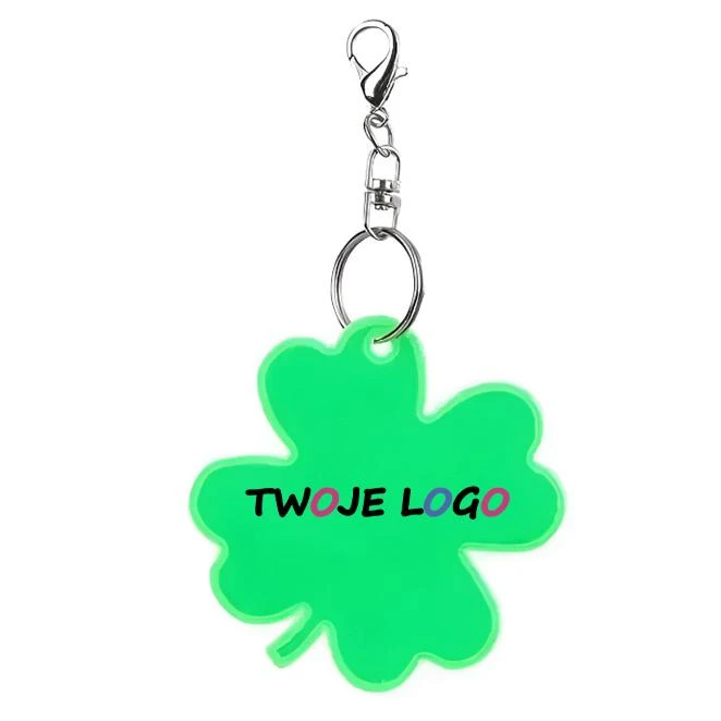 Brelok Lucky Clover do drukowania logo Zdjęcie
