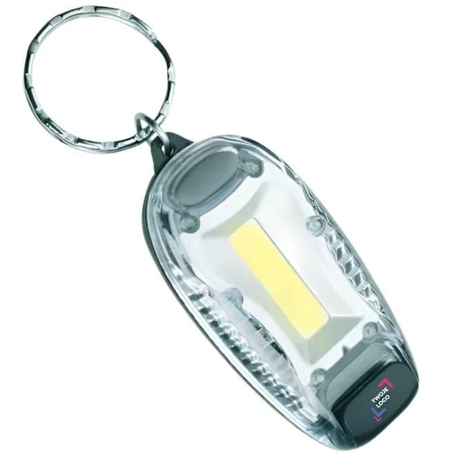 Latarka z brelokiem POSO Schwarzwolf do drukowania logo Zdjęcie