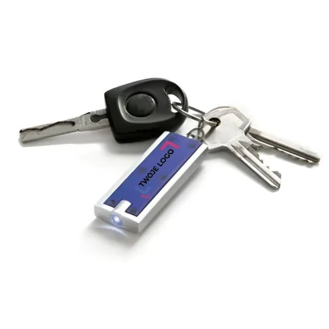 Brelok do kluczy, lampka 1 LED do nałożenia logo Zdjęcie