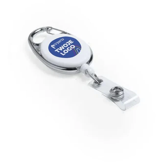 Ski pass, rozciągany przewód 75 cm do naniesienia logo Zdjęcie