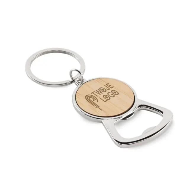 Brelok z otwieraczem do butelek KEYPOP do drukowania logo Zdjęcie