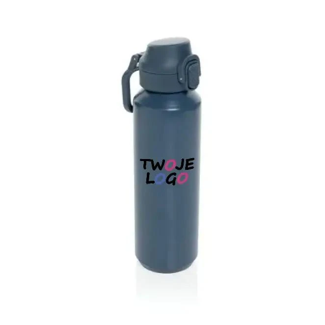 Butelka sportowa 600 ml Via z logo firmy Zdjęcie