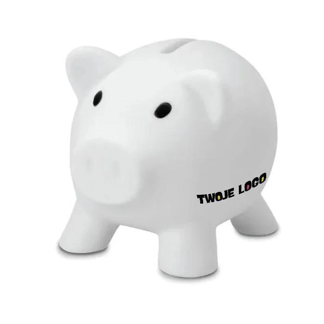 Świnka skarbonka SOFTCO do drukowania logo Zdjęcie
