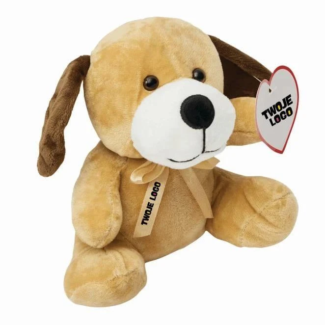 Pluszowy piesek PEPPO do naniesienia logo Zdjęcie