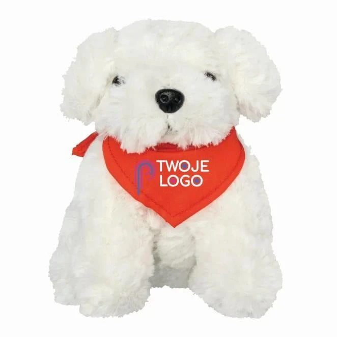 Pluszowy pies BENNI z logo firmy Zdjęcie