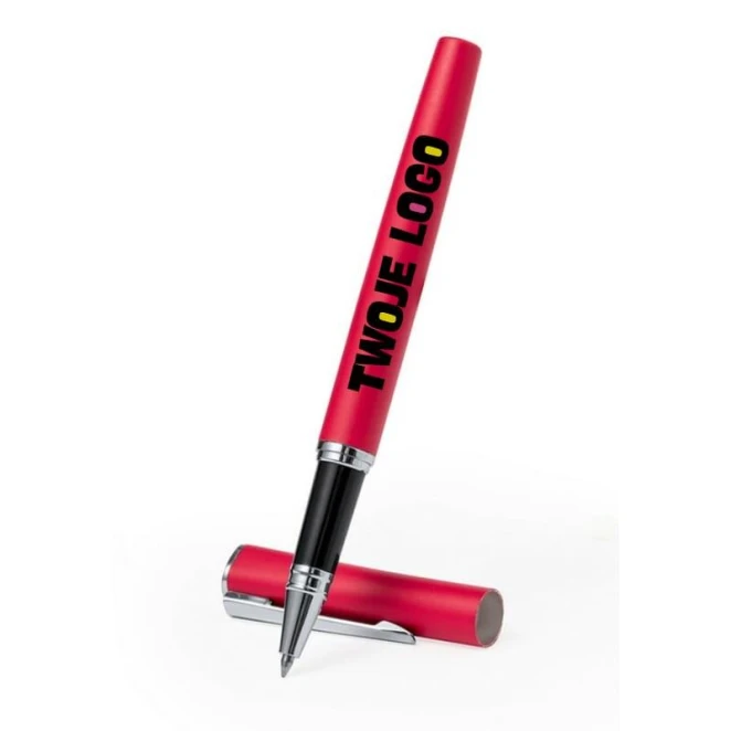 Pióro kulkowe z zatyczką do naniesienia logo Zdjęcie