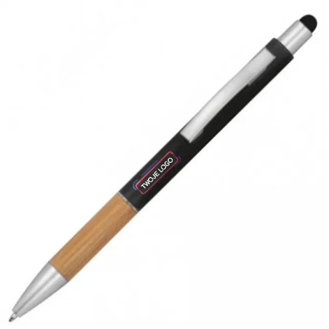 Długopis plastikowy touch pen TRIPOLI do drukowania logo Zdjęcie