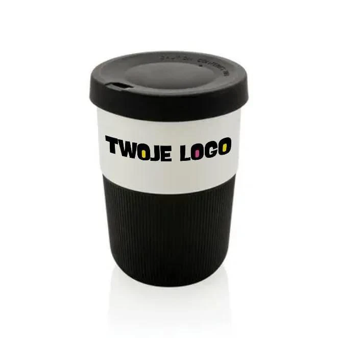 Kubek podróżny 380 ml Coffee to go z PLA z nadrukiem na zamówienie Zdjęcie