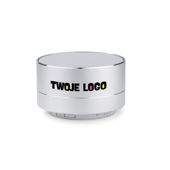 Głośnik bezprzewodowy POP z logo firmy Zdjęcie