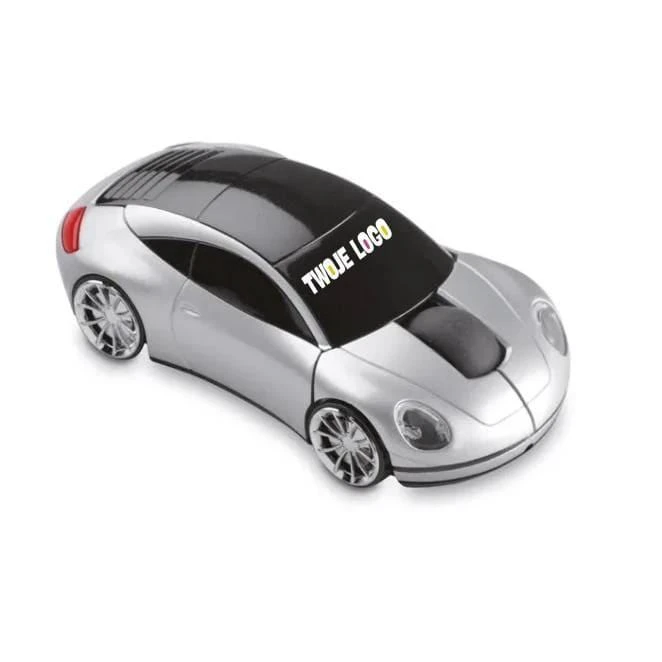 Bezprzewodowa mysz, samochód SPEED z logo firmy Zdjęcie