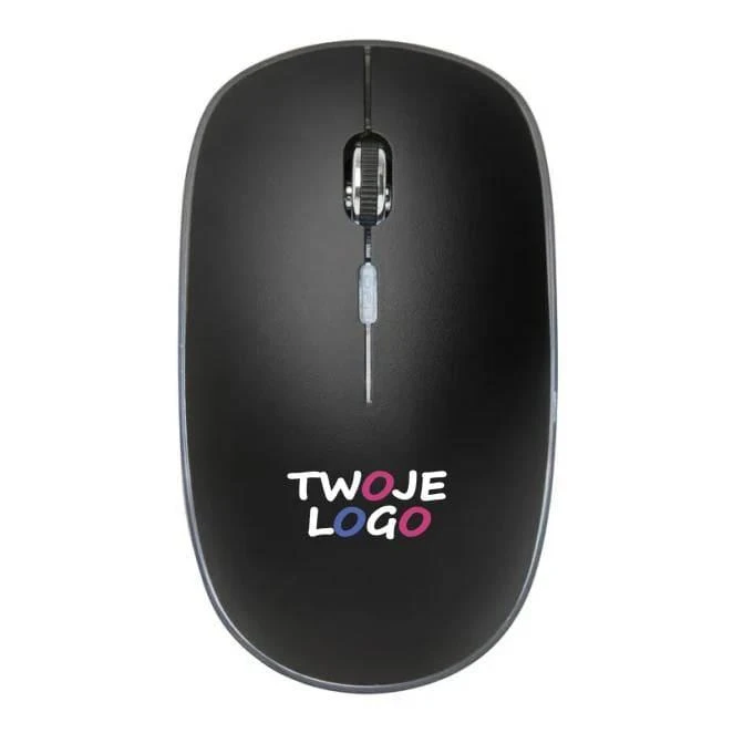 Bezprzewodowa mysz komputerowa z naniesieniem logo Zdjęcie