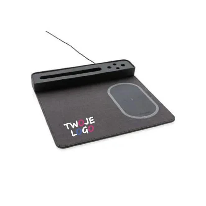Podkładka pod mysz, ładowarka bezprzewodowa 5W Air do drukowania logo Zdjęcie