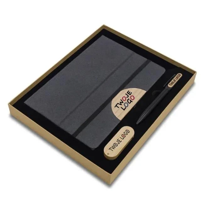 Zestaw z USB 64GB Denver z nadrukiem logo Zdjęcie