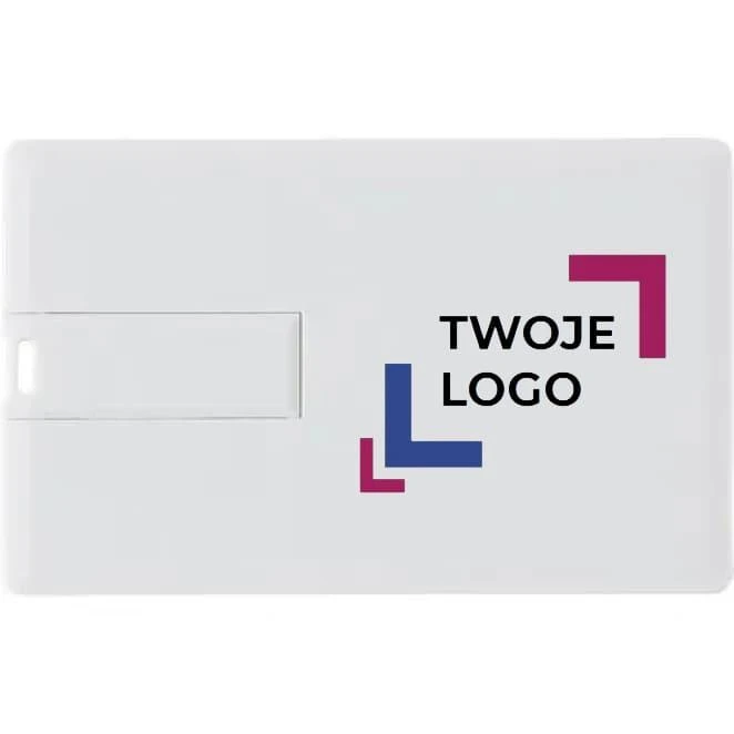 Pamięć USB "karta kredytowa" 32 GB do nałożenia logo Zdjęcie